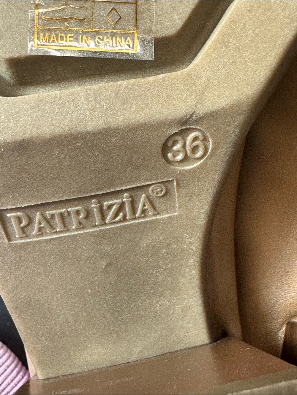 PATRIZIA Spring Step DAJAH SHOES Chunky platform Women's Size 36 US 5.5 - Picture 10 of 10